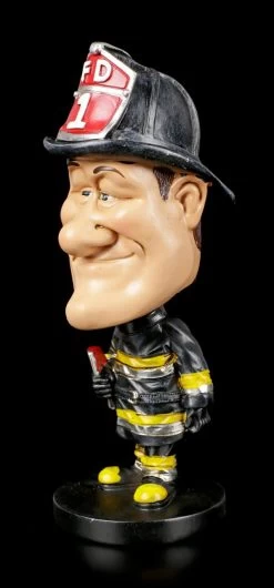 Funny Job Figur - Wackelkopf Feuerwehrmann -Figuren Deko Verkauf Funny Job Figur Wackelkopf Feuerwehrmann 2 1280x1280