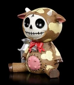 Furry Bones Figur - Brown Moo-Moo -Figuren Deko Verkauf Furry Bones Figur Brown Moo Moo 2 1280x1280
