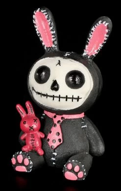 Furry Bones Figur - Hase Black Bun Bun -Figuren Deko Verkauf Furry Bones Figur Hase Black Bun Bun 1 1280x1280
