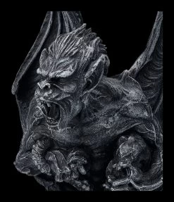 Gargoyle Figur Auf Podest Brüllend -Figuren Deko Verkauf Gargoyle Figur auf Podest 1 1280x1280