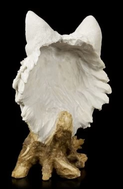 Große Wolfskopf Büste - Winterzeit -Figuren Deko Verkauf Grosse Wolfskopf Bueste Winterzeit 3 1280x1280