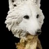 Große Wolfskopf Büste - Winterzeit -Figuren Deko Verkauf Grosse Wolfskopf Bueste Winterzeit 1280x1280