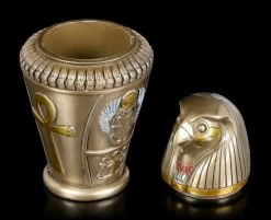 Kanopenkrug - Horussohn Kebechsenuef - Bronziert -Figuren Deko Verkauf Kanopenkrug Horussohn Kebechsenuef Bronziert 4 1280x1280