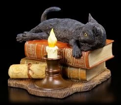 Katzen Figur - Witching Hour By Lisa Parker -Figuren Deko Verkauf Katze Buecher Kerze 2 1280x1280
