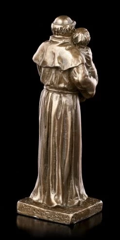 Kleine Antonius Von Padua Figur - Bronziert -Figuren Deko Verkauf Kleine Antonius Von Padua Figur Bronziert 4 1280x1280