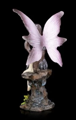 Lila Elfen Figur - Syna Sitzt Auf Steinen -Figuren Deko Verkauf Lila Elfen Figur Syna Sitzt Auf Pilz 4 1280x1280