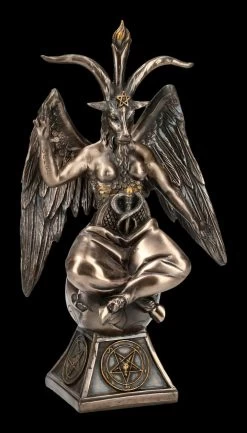 Baphomet Figur Auf Pentagramm