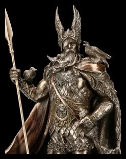 Odin Figur Mit Wölfen -Figuren Deko Verkauf ML6809 Odin Figur mit Woelfen 10 1280x1280