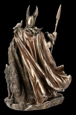 Odin Figur Mit Wölfen -Figuren Deko Verkauf ML6809 Odin Figur mit Woelfen 6 1280x1280