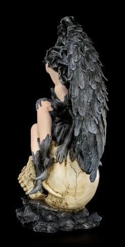 Dark Angel Figur - Rabenkönigin Auf Totenkopf -Figuren Deko Verkauf Rabenkoenigin Dark Angel 3 1280x1280