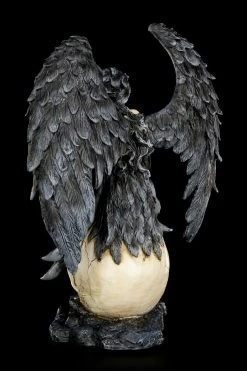 Dark Angel Figur - Rabenkönigin Auf Totenkopf -Figuren Deko Verkauf Rabenkoenigin Dark Angel 4 1280x1280