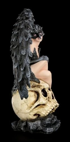 Dark Angel Figur - Rabenkönigin Auf Totenkopf -Figuren Deko Verkauf Rabenkoenigin Dark Angel 7 1280x1280