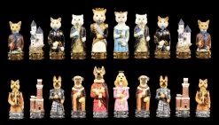 Schachfiguren Set - Hunde Vs. Katzen -Figuren Deko Verkauf Schachfiguren Set Hunde vs Katzen 4 1280x1280