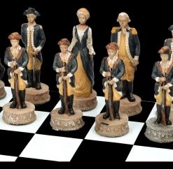 Schachspiel - Amerikanischer Unabhängigkeitskrieg -Figuren Deko Verkauf Schachspiel Amerikanischer Unabh gigkeitskrieg c 1280x1280