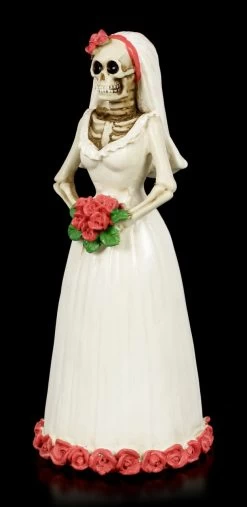 Skelett Figur - Braut Mit Roten Rosen -Figuren Deko Verkauf Skelett Figur Braut Mit Roten Rosen 2WInwEtXDgByRM 1280x1280
