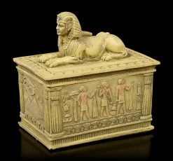 Sphinx Schatulle - Sandfarben -Figuren Deko Verkauf Sphinx Schatulle Sandfarben 1280x1280