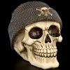 Totenkopf Mit Beanie - Grau 1 Totenkopf Mit Beanie - Grau -Figuren Deko Verkauf Totenkopf Beanie Grau 1280x1280
