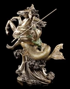 Poseidon Figur Auf Seepferd - Olympischer Gott -Figuren Deko Verkauf Veronese Poseidon Figur Seepferd Olympischer Gott 2 1280x1280