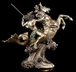 Poseidon Figur Auf Seepferd - Olympischer Gott -Figuren Deko Verkauf Veronese Poseidon Figur Seepferd Olympischer Gott 3 1280x1280