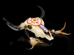 Wandrelief Stier Schädel - Indianer Look -Figuren Deko Verkauf Wandrelief Stier Schaedel Im Indianer Look 3 1280x1280