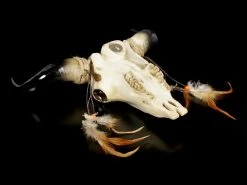 Wandrelief Stier Schädel - Indianer Look -Figuren Deko Verkauf Wandrelief Stier Schaedel Im Indianer Look 4 1280x1280