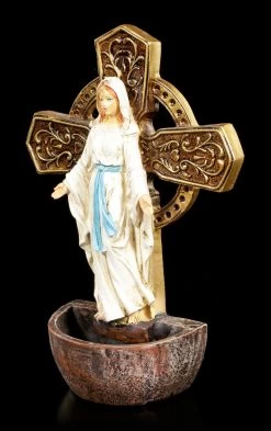 Weihwasserspender - Jungfrau Maria - Our Lady Of Grace -Figuren Deko Verkauf Weihwasserspender Jungfrau Maria Our Lady Of Grace 2 1280x1280