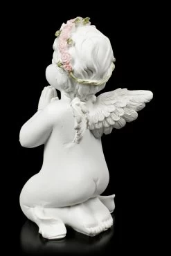 Weiße Engel Figur Betend Mit Kreuz -Figuren Deko Verkauf Weisse Engel Figur Betend Mit Kreuz 3 1280x1280