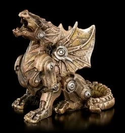 Kleine Steampunk Drachen Figur